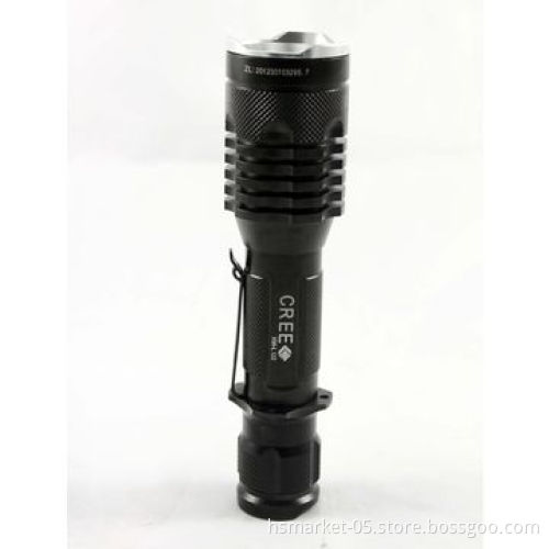 1000-lumen Cree U2 LED flashlight with 18650 Li-ion battery